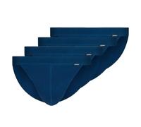SKINY Herren Tanga-Slip, 2er Pack - Cotton Retro, Unterhose, Feinripp, Baumwolle Blau M