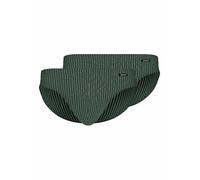 SKINY Brasil Slip 2er Pkg COTTON ADVANTAGE olive stripes olive | XXL