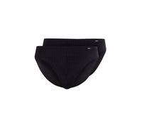 SKINY Brasil Slip 2er Pkg COTTON ADVANTAGE shadow stripe schwarz | M