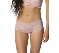 Skiny Pants mit Spitzenbesatz Modell 'Wonderfulace' in Hellrosa, Größe 40