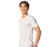 Skiny T-Shirt mit Rundhalsausschnitt in Weiss, Größe M