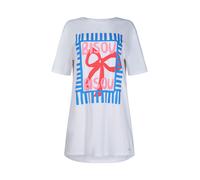 Skiny Relaxed Fit Schlafshirt mit Motiv-Print in Weiss, Größe 38