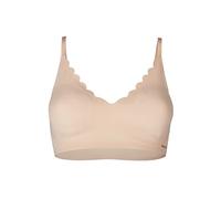 SKINY Damen Bustier - Pads herausnehmbar, V-Ausschnitt, Micro Lovers, Mikrofaser Beige M