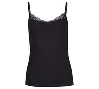 Unterhemd SKINY "Classicotton", Damen, Gr. 42, N-Gr, schwarz, Obermaterial: 94% Baumwolle, 6% Elasthan. Spitze: 85% Polyamid, 15% Elasthan, casual, Unterhemden, Weiche verstellbare Träger aus Stoff (7