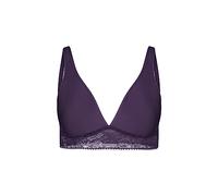Skiny Damen Micro Lace T Shirt Bra, Lavender, 80B EU