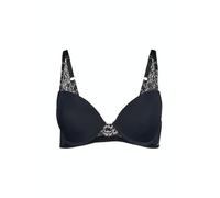 Skiny Damen My Lace T Shirt BH, Night Blue, 80A EU