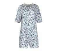 SKINY Damen Night 080841 Pyjamaset, egret Flowers, 42