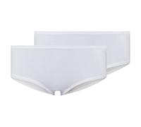 SKINY Damen Panties, 2er Pack - Advantage Cotton Stretch, Panty, Baumwoll-Stretch M Weiß