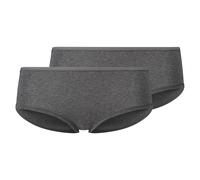 SKINY Damen Panties, 2er Pack - Advantage Cotton Stretch, Panty, Baumwoll-Stretch XL Grau