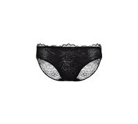Skiny Damen Rio Slip Lace Festive Spitze Schwarz Black, Gr. 36