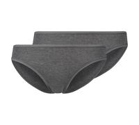 SKINY Damen Rio-Slips, 2er Pack - Advantage Cotton Stretch, Bikini Briefs, Baumwoll-Stretch S Grau
