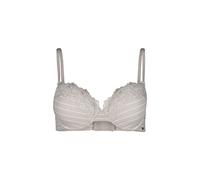 SKINY Damen Schalen Cotton Lace 080534 T-Shirt-BH, Silvergrey Stripes, 70B