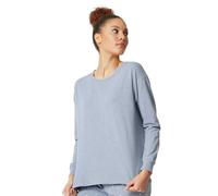 Skiny Longsleeve mit Label-Patch Modell 'Every Night' in Blau, Größe 40