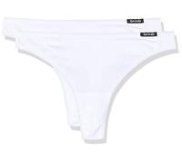 Skiny Damen Skiny Damen 2er Pack Cotton Advantage String, Weiß, 36 EU
