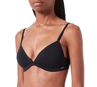 Skiny Damen Triangel-BH Cotton Essentials gepaddet bügelloser Schwarz 80A