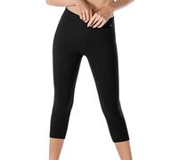 Skiny Damen Sleep & Dream Leggings 3/4 Schlafanzughose, Schwarz (Black 7665), 42