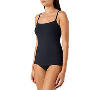 Skiny Damen Spaghettishirt Advantage Micro Mikrofaser 2er Pack Schwarz 2XL