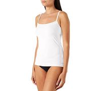 Skiny Damen Spaghettishirt 2er Pack Micro Advantage 085720 Unterhemd, Weiß, 64 EU