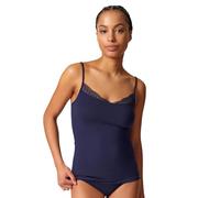 Skiny Damen Spaghettishirt Classicotton 082001 Gr. 40 in Fading Night