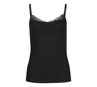 Skiny Damen Tank Top Unterhemd Hemdchen Spaghettiträger Classicotton, Farbe:Schwarz, Wäschegröße:42, Artikel:-7665 Black