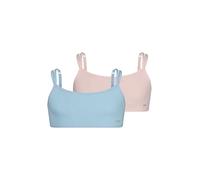 Skiny Girls Bustier 2er Pack Cotton Essentials 036401 Gr. 164 in Angel pink Selection