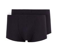 SKINY Herren Boxershorts, 2er Pack - Trunks, Pants, Cotton Stretch, Single Jersey Schwarz/Weiß XL