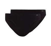 Skiny Herren Brasil voor Heren, Set Van 2 stuks, katoen Slip, Schwarz, M EU