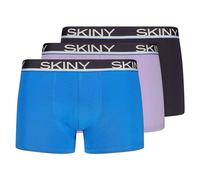 SKINY Herren Cotton Multipack 086840 Boxershorts, sonicblue Selection, XXL (3er Pack)