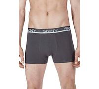 Skiny Herren Cotton Multipack 086840 Hipster, Greyblueblack Selection, S EU