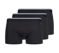 SKINY Herren Boxershorts, 3er Pack - Pants Cotton Multipack, Unterwäsche, Unterhose, einfarbig Schwarz L