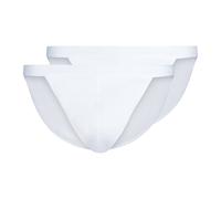 SKINY Herren Tanga-Slip, 2er Pack - Cotton Retro, Unterhose, Feinripp, Baumwolle Weiß / 2XL XXL Weiß