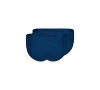 SKINY Herren Tanga-Slip, 4er Pack - Cotton Retro, Unterhose, Feinripp, Baumwolle XL Blau