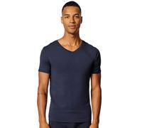 Skiny Herren V-Shirt Kurzarm Calmodal 081428 Gr. S in Crown Blue