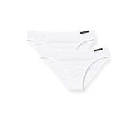 SKINY Mädchen Slips, Vorteilspack - Rio-Slip, Bikini Briefs, Unterhose, Cotton Stretch Weiß 140 2er Pack (1x2P)