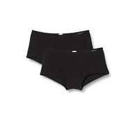 Skiny Mädchen Skiny Mädchen Pant 2er Pack Cotton Essentials Unterhose, Schwarz, 164 EU