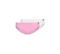 SKINY Mädchen Slip, 2er Pack - Rio-Slip, Bikini Briefs, Unterhose, Cotton Stretch Rosa/Weiß 140