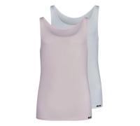 Skiny Mädchen Tank Top 2er Pack Cotton Multipacks 030036 Gr. 140 in Pearl Selection
