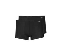 Skiny Trunks mit Stretch-Anteil im 2er-Pack Modell 'Advantage Men' in Black, Größe L