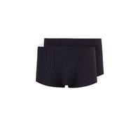 SKINY Herren Boxershorts, 2er Pack - Trunks, Pants, Cotton Stretch, Single Jersey Schwarz/Weiß M