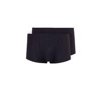 SKINY Herren Boxershorts, 2er Pack - Trunks, Pants, Cotton Stretch, Single Jersey Schwarz/Weiß XL