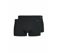 Skiny Trunks aus Mikrofaser im 2er-Pack in Black, Größe S