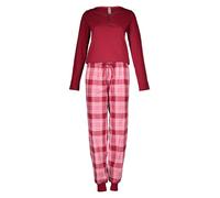 Skiny Pyjama in Rot - Größe 40 | Damen Loungewear