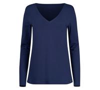 Skiny Pyjama-Oberteil in Dunkelblau - Größe 38 | Damen Loungewear