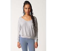 Skiny Damen Night In Mix & Match Pyjamaoberteil, grau, Small