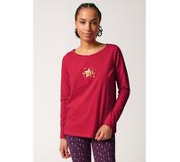 Skiny Pyjama-Oberteil in Rot - Größe 38 | Damen Loungewear
