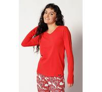 Skiny Pyjama-Oberteil in Rot - Größe 44 | Damen Loungewear