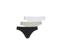 Skiny Slim Fit Slips mit Logo-Print im 3er-Pack in Beige, Größe 40