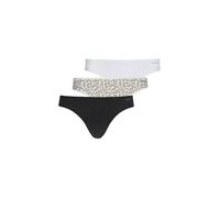 SKINY Rio Slips 3er Pkg. ADVANTAGE COTTON STRETCH blackwhiteleo selection grau | 44