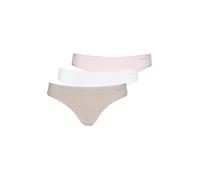 Skiny Slim Fit Slips mit Logo-Print im 3er-Pack in Rosa, Größe 44