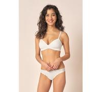 Skiny Damen Schalen-BH Micro Essentials – gepolstert, ohne Bügel, Weiß 70B